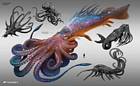 Squid Monster Concept Art
