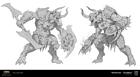 Agaddon Hunter Sketches