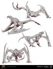 Enemy Dragon Sketches