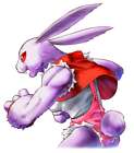 Alice, Rabbit Portrait