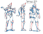 Naga Rider Sketches