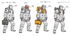 Hugh Suit Concept Art