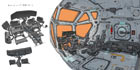 Spaceship Interior Concept Art