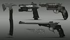 Hatchet and Handguns Concept Art