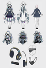Honoka Kokushikan Concept Art