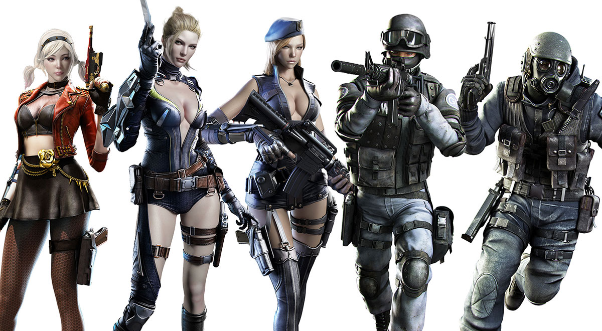 CrossFire Concept Art & Characters
