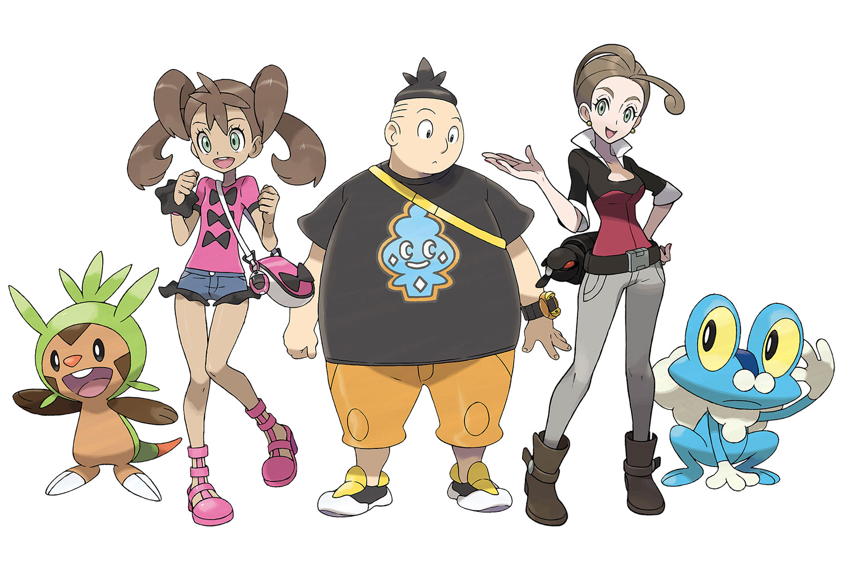 Pokemon Characters X And Y