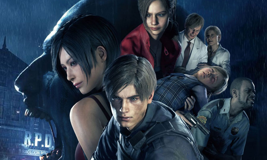 Leon Kennedy and Ada Wong. resident evil 2 remake. (3840x2160) : r