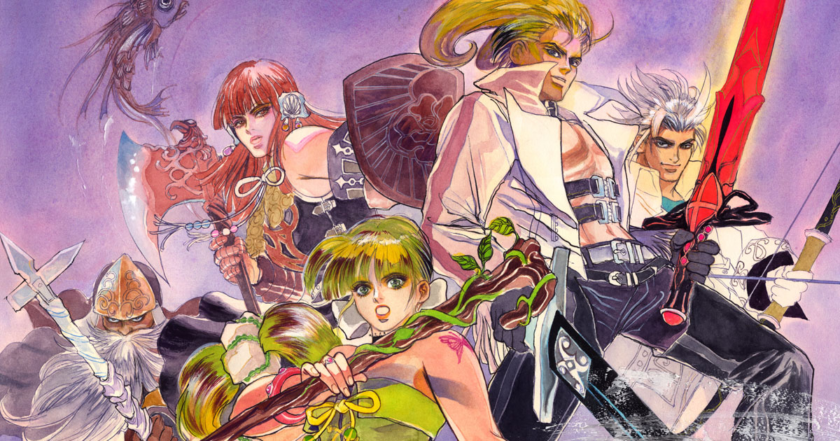 SaGa Frontier 2 Concept Art & Characters