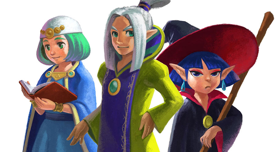 The Legend of Zelda: A Link Between Worlds Concept Art & Characters