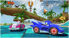 Sonic & Sega All-Stars Racing Art & Characters Gallery