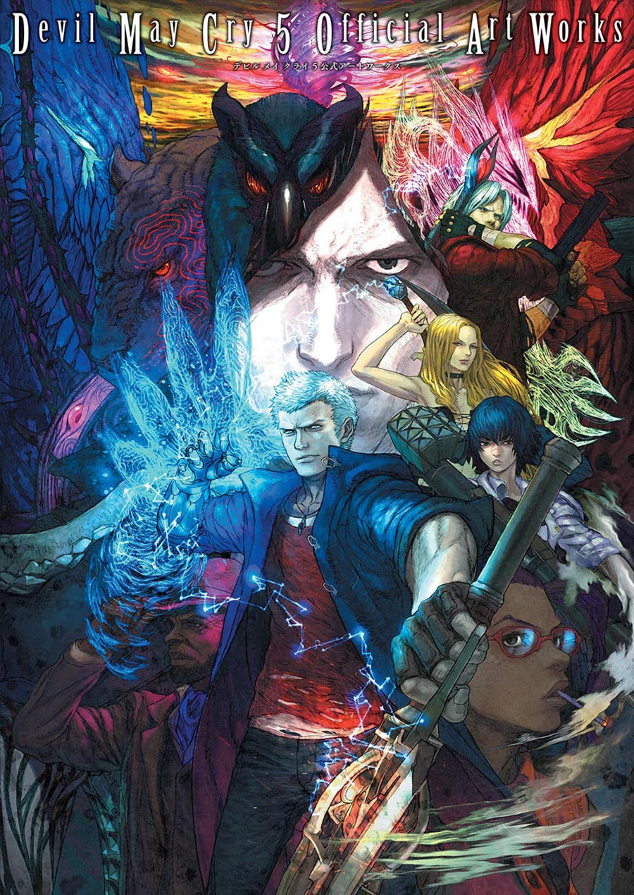 Devil May Cry 5 Official Art Works Book