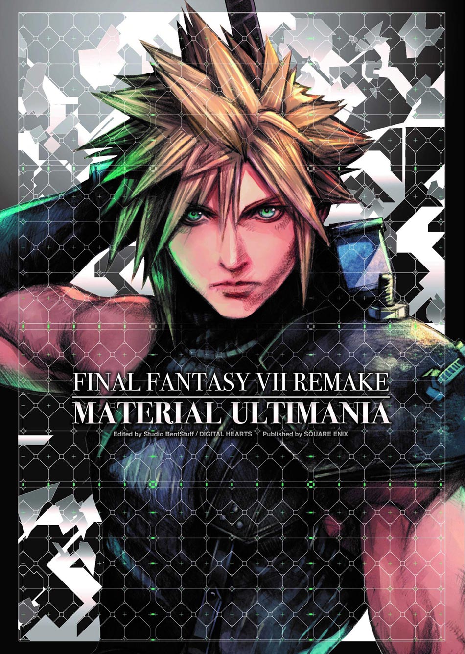 Final Fantasy VII Remake Material Ultimania Art Book