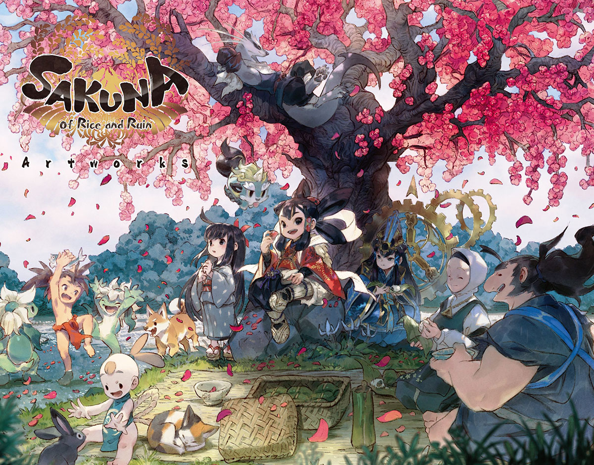 Sakuna: Of Rice and Ruin Artworks Book