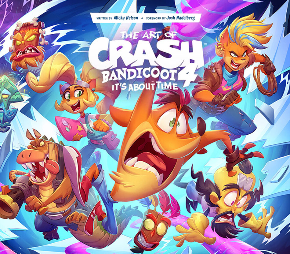 The Art of Crash Bandicoot 4: It's About Time Book
